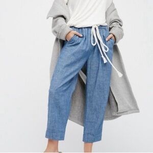 Free People Everyday Chambray Pant